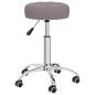 Essstühle 2 Stk. Drehbar Taupe Stoff Essstühle 2 Stk. Drehbar Taupe Stoff