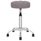 Essstühle 2 Stk. Drehbar Taupe Stoff Essstühle 2 Stk. Drehbar Taupe Stoff