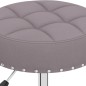 Essstühle 2 Stk. Drehbar Taupe Stoff Essstühle 2 Stk. Drehbar Taupe Stoff