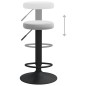 Barhocker 2 Stk. Hellgrau Samt Barhocker 2 Stk. Hellgrau Samt