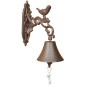 Esschert Design Türglocke Braun Gusseisen BR22 Esschert Design Türglocke Braun Gusseisen BR22
