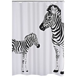 RIDDER Duschvorhang Zebra 180×200 cm 