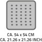 RIDDER Duscheinlage Antirutschmatte Playa 54×54 cm Weiß 68401 RIDDER Duscheinlage Antirutschmatte Playa 54×54 cm Weiß 68401