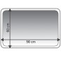 RIDDER Badteppich Carl 60×90 cm Grau 7102307 RIDDER Badteppich Carl 60×90 cm Grau 7102307