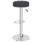 Barhocker 2 Stk. Schwarz Stoff Barhocker 2 Stk. Schwarz Stoff
