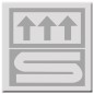 RIDDER Badteppich Coins 55×50 cm Grau 7103807 RIDDER Badteppich Coins 55×50 cm Grau 7103807
