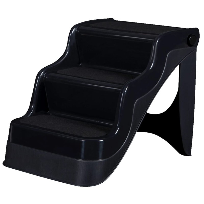 FLAMINGO Haustiertreppe Easy-Step Schwarz 516755 FLAMINGO Haustiertreppe Easy-Step Schwarz 516755