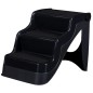 FLAMINGO Haustiertreppe Easy-Step Schwarz 516755 FLAMINGO Haustiertreppe Easy-Step Schwarz 516755