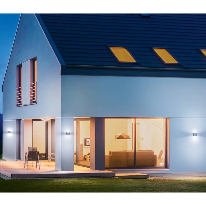 Steinel Außen-Sensorlampe L 840 LED IHF Anthrazit Steinel Außen-Sensorlampe L 840 LED IHF Anthrazit