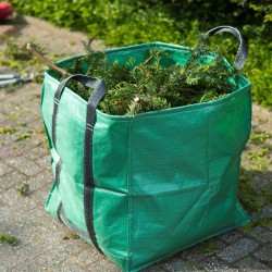 Nature Garten-Müllbeutel Grün Quadratisch 148 L 