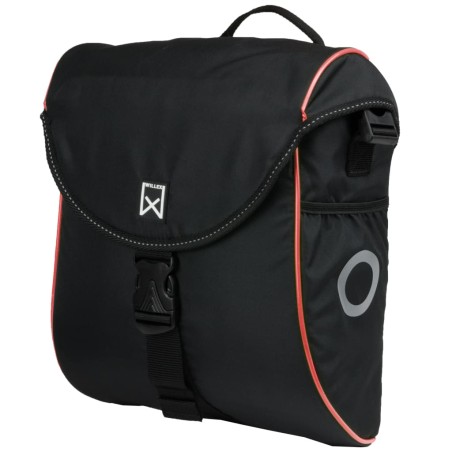 Willex Fahrradtasche 300 S 12 L Schwarz und Rot