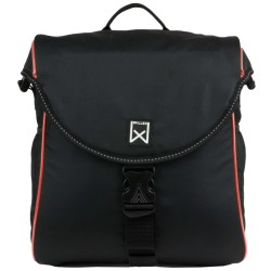 Willex Fahrradtasche 300 S 12 L Schwarz und Rot