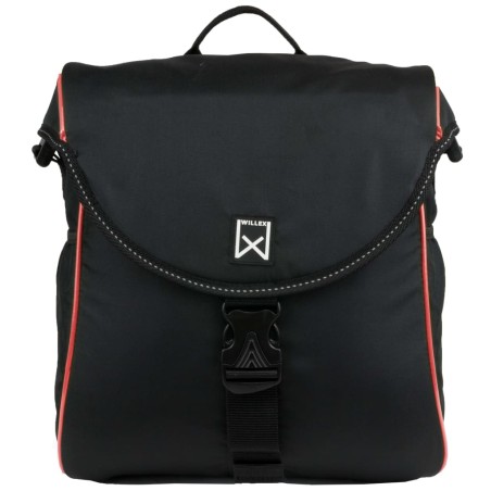 Willex Fahrradtasche 300 S 12 L Schwarz und Rot