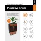 Capi Blumentopf Nature Rib Gerillt Anthrazit 36 x 47 cm KOFZ782 Capi Blumentopf Nature Rib Gerillt Anthrazit 36 x 47 cm KOFZ782