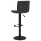 vidaXL Barhocker Schwarz Samt vidaXL Barhocker Schwarz Samt