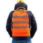 Toolpack Werkzeugrucksack Hochsichtbar Guard Orange und Schwarz Toolpack Werkzeugrucksack Hochsichtbar Guard Orange und Schwarz