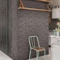 DUTCH WALLCOVERINGS Tapete Ziegel Schwarz DUTCH WALLCOVERINGS Tapete Ziegel Schwarz