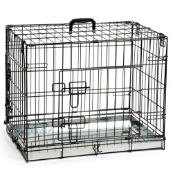 Beeztees Hundekäfig 62×44×49 cm Schwarz