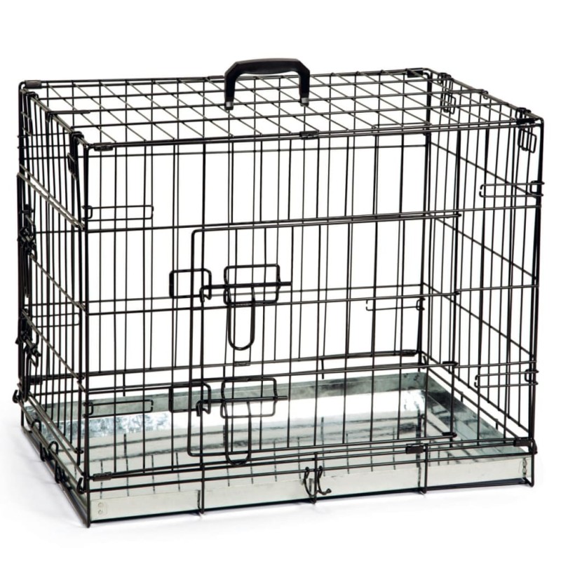 Beeztees Hundekäfig 62×44×49 cm Schwarz Beeztees Hundekäfig 62×44×49 cm Schwarz