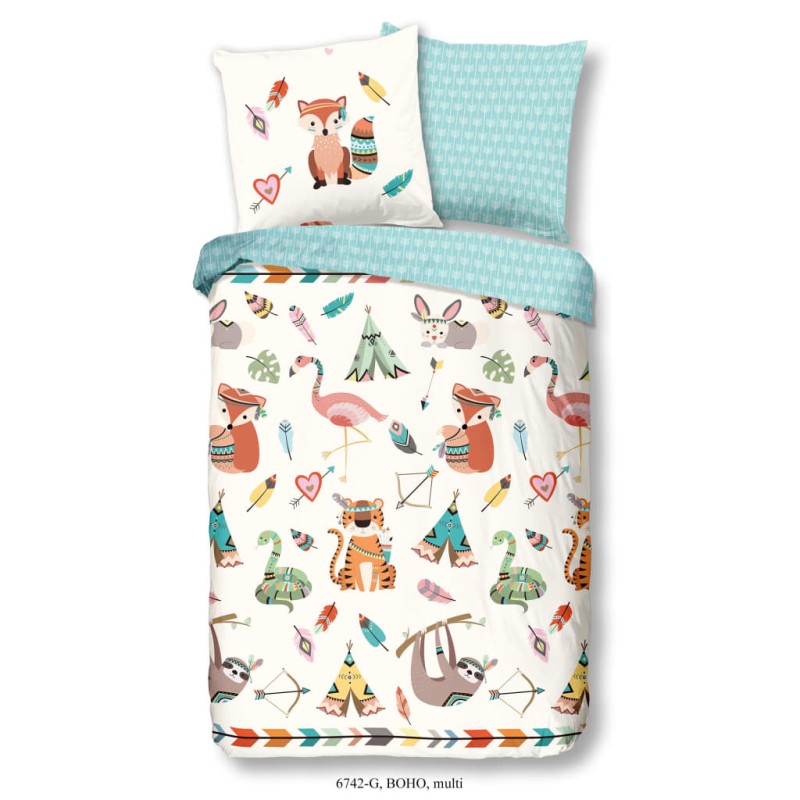 Good Morning Kinder-Bettwäsche-Set Boho 135×200 cm Good Morning Kinder-Bettwäsche-Set Boho 135×200 cm