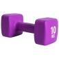 Pure2Improve Kurzhantel 10 kg Neopren Violett Pure2Improve Kurzhantel 10 kg Neopren Violett