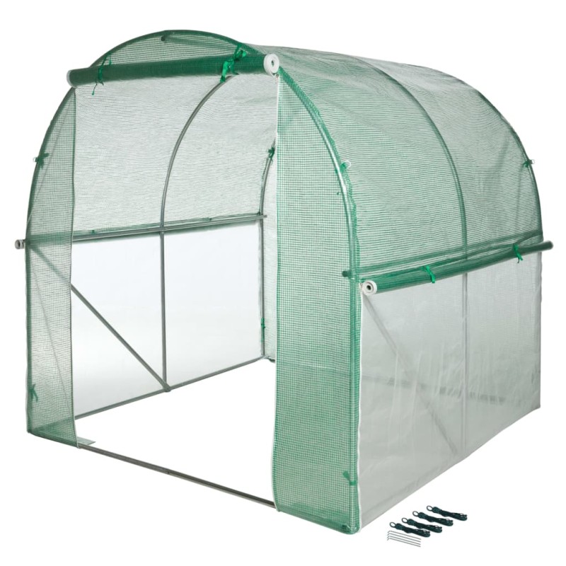 Nature Foliengewächshaus 200×200×200 cm Nature Foliengewächshaus 200×200×200 cm