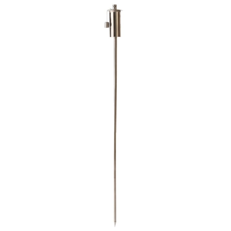 Esschert Design Gartenfackel mit Erdspieß Edelstahl Esschert Design Gartenfackel mit Erdspieß Edelstahl