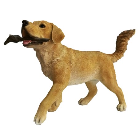 Esschert Design Labrador mit Stock 62,6×23,7×40 cm