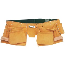 Draper Tools Werkzeuggürtel Doppelt-Leder Aprikose 50 mm 