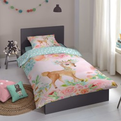 Good Morning Kinder Bettwäsche-Set Sweet 140×200/220 cm