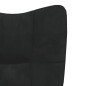 vidaXL Relaxsessel Schwarz Samt vidaXL Relaxsessel Schwarz Samt