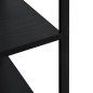 vidaXL Mikrowellenregal Schwarz 60x39,6x123 cm Holzwerkstoff vidaXL Mikrowellenregal Schwarz 60x39,6x123 cm Holzwerkstoff