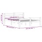 vidaXL Massivholzbett Kiefer 120x200 cm vidaXL Massivholzbett Kiefer 120x200 cm