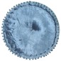 vidaXL Pouf Rund Samt 40x20 cm Blau vidaXL Pouf Rund Samt 40x20 cm Blau