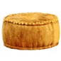 vidaXL Pouf Rund Samt 40x20 cm Senfgelb vidaXL Pouf Rund Samt 40x20 cm Senfgelb