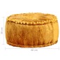 vidaXL Pouf Rund Samt 40x20 cm Senfgelb vidaXL Pouf Rund Samt 40x20 cm Senfgelb