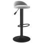 Barhocker 2 Stk. Hellgrau Samt Barhocker 2 Stk. Hellgrau Samt