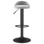 Barhocker 2 Stk. Hellgrau Samt Barhocker 2 Stk. Hellgrau Samt