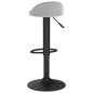 Barhocker 2 Stk. Hellgrau Samt Barhocker 2 Stk. Hellgrau Samt