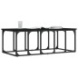 vidaXL Couchtisch Schwarz 100x50x35,5 cm Holzwerkstoff vidaXL Couchtisch Schwarz 100x50x35,5 cm Holzwerkstoff