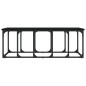 vidaXL Couchtisch Schwarz 100x50x35,5 cm Holzwerkstoff vidaXL Couchtisch Schwarz 100x50x35,5 cm Holzwerkstoff