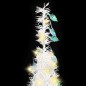 vidaXL Pop-Up-Weihnachtsbaum Künstlich 100 LEDs Weiß 150 cm vidaXL Pop-Up-Weihnachtsbaum Künstlich 100 LEDs Weiß 150 cm