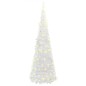 vidaXL Pop-Up-Weihnachtsbaum Künstlich 100 LEDs Weiß 150 cm vidaXL Pop-Up-Weihnachtsbaum Künstlich 100 LEDs Weiß 150 cm