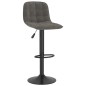 Barhocker 2 Stk. Dunkelgrau Samt Barhocker 2 Stk. Dunkelgrau Samt