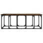 vidaXL Couchtisch Räuchereiche 100x50x35,5 cm Holzwerkstoff vidaXL Couchtisch Räuchereiche 100x50x35,5 cm Holzwerkstoff