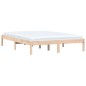 vidaXL Massivholzbett 120x190 cm Kiefer 4FT Small Double vidaXL Massivholzbett 120x190 cm Kiefer 4FT Small Double