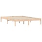 vidaXL Massivholzbett 120x190 cm Kiefer 4FT Small Double vidaXL Massivholzbett 120x190 cm Kiefer 4FT Small Double