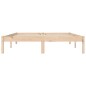 vidaXL Massivholzbett 120x190 cm Kiefer 4FT Small Double vidaXL Massivholzbett 120x190 cm Kiefer 4FT Small Double