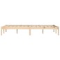 vidaXL Massivholzbett 120x190 cm Kiefer 4FT Small Double vidaXL Massivholzbett 120x190 cm Kiefer 4FT Small Double