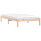 vidaXL Massivholzbett 75x190 cm Kiefer 2FT6 Small Single vidaXL Massivholzbett 75x190 cm Kiefer 2FT6 Small Single